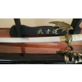 Sword display x 2 Swords 1 x 30cm long & 50cm