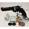 Crosman Vigilante 4.5mm Pellet & BB Combined Co2 Pistol Combo. Lots of extras