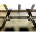 8 Seater Glass dining table