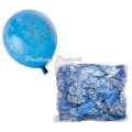 Damask Design Print Blue or Pink  Balloon Helium Quality 25cm 1pc