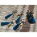 Autism Awareness Zipper Bag Pull Key Holder - R 25,00 each