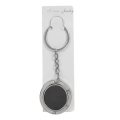 1 x Handbag Hook Hanger keychain - unbranded/plain sides