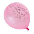 Damask Design Print Blue or Pink  Balloon Helium Quality 25cm 10 piece