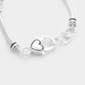 1 X MULTI-BEAD BIRTHSTONE HEART CHARM BRACELET - THE PERFECT GIFT FOR HER