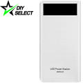 Battery 18650 (7pc) Power Bank Charger White **LOCAL STOCK**