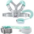Baby Reins Walking Harness for Toddlers, Kids, Children, 3-in-1, Anti Lost Safety Wrist Cuff