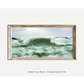 Crashing Waves Vintage Wall Art Digital Download