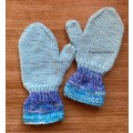 Kids Mittens (5 - 6 years) Hand knitted