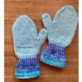 Kids Mittens (5 - 6 years) Hand knitted
