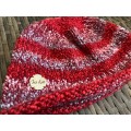 Beanie with Rolled Brim Hand Knitted