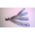 Shavette - Disposable Blade - Traditional Barber Type (Full Stainless Steel)