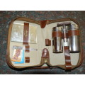 Vintage Men's Travel Grooming Kit in Pouch - Safety Razor (2)