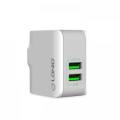 LDNIO 2 Port Travel Charger + Apple Cable