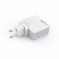 LDNIO 2 Port Travel Charger + Apple Cable