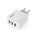 LDNIO 3-Port USB 3.1A Home and Travel Charger for iOS and Android Devices