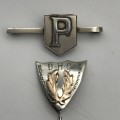 `Durban High School` Gold and Silver Boarder Prefect Pins/Badges