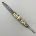Boer War - Paul Kruger & General De Wet Pocket Knife (HOCHSCHILD & Co) (For Jo)