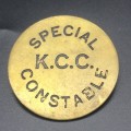 UK - WW1 `Kent County Constabulary` Police. Special Constable Badge