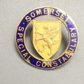 UK - WW2 `Somerset Special Constabulary` Police Badge (J.R. GAUNT)