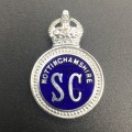 UK - WW2 `Nottinghamshire Special Constabulary` Police Badge