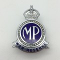 UK - WW2 `Metropolitan Police War Reserve` Badge