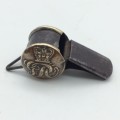 Rare - Early Victorian `G.P.O.` Whistle (Escargot - Button Type) (1860/70`s)