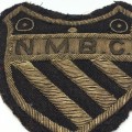 Early `N.M.B.C.` Bullion Embroidered Blazer Badge