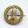 WW2 - `POW/Trench Art` Bone Brooch