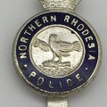 Rare `Northern Rhodesia Police` Enamel Cap Badge (Officers)