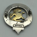 Vintage Solid Silver Scottish Clan Badge