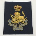 Rhodesia - `B.S.A.P.` Bullion Embroidered Blazer Badge