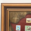 Early Rhodesian Framed Stamps