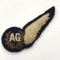 South African Air Force `Air Gunner` Wing/Brevet