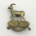 South Africa - WW2 `Pretoria Regiment` Collar Badge (Cast)
