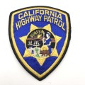 Vintage USA `California Highway Patrol` Shoulder Patch