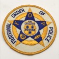 Vintage USA `Fraternal Order of Police` Shoulder Patch