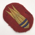 British - WW2 `Bomb Disposal - Royal Engineers` Embroidered Arm Badge