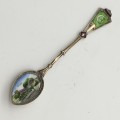 Early Egyptian Enamel Souvenir Spoon (Assuan)