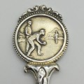 Rhodesian Solid Silver `Bowls` Trophy Spoon (Gwelo)