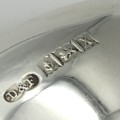 Solid Silver & Enamel `Kettering` Souvenir Spoon
