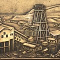 South Africa - Bronze `1936 Empire Exhibition` Plaque (Johannesburg)