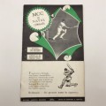 Cricket - `1964 - 65 M.C.C. in Natal` Brochure (Led by Mike Smith)