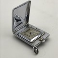 Small Art Deco `Olma` Travelling Pocket Clock