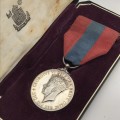 Imperial Service Medal (1949 - 53) `Ernest Keeley` (Boxed)