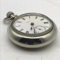 Large `Elgin Railway Antique Pocket Watch