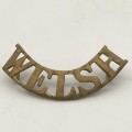 British - WW1 `Welsh Regiment` Shoulder Title (WELSH)