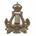 British - Early `Army Music Corps` Bandsman Cap Badge