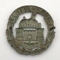British - Victorian `Dorsetshire Regiment` Cap Badge (1895-1901)