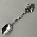 Antique Silver & Enamel `Port Elizabeth` Souvenir Spoon (1913)