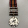 Rare Q.S.A. Medal (Rhodesian Pioneer) `Corp. M.G. Linnell.` - S. RHOD: VOLS: (Rhodesia, Rel. of Mafe